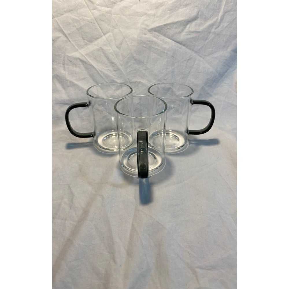 Luxe glass mugs   